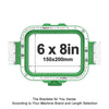 Pack Brother 3 cadres magnétiques — 10 × 10, 13 × 13 et 15 × 20 cm