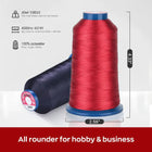 Coffret 100 couleurs fil à broder – 4000m