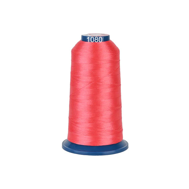 Fil à broder Consommables Broderie, bobine de 4000m avec 100 couleurs, polyester brillant pour broderie machine.