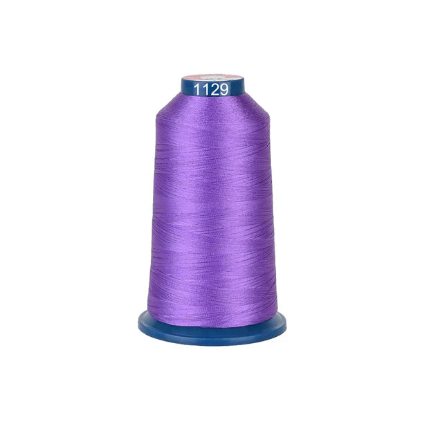 Fil à broder polyester Consommables Broderie, bobine avec 100 couleurs, 4000m de fil brillant pour machine à coudre.