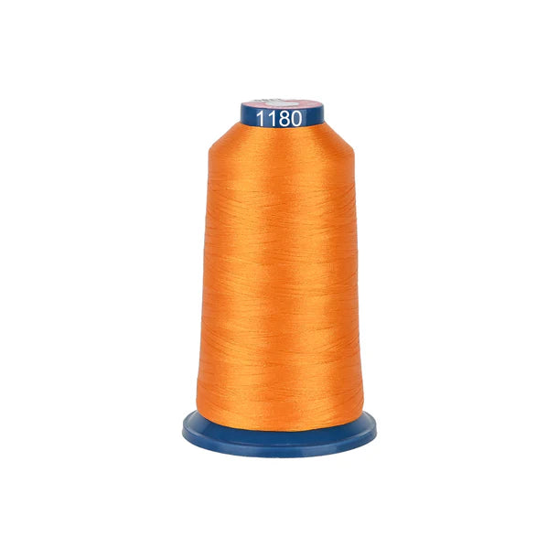 Fil à broder Consommables Broderie, bobine de 4000m en polyester brillant, 100 couleurs pour machine à coudre et broderie