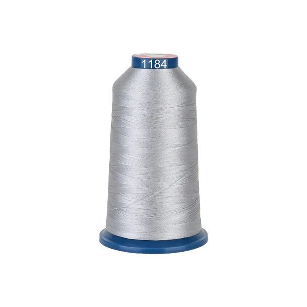Bobine de fil à broder polyester Consommables Broderie, 100 couleurs, 4000m, avec fil brillant pour machine à broder