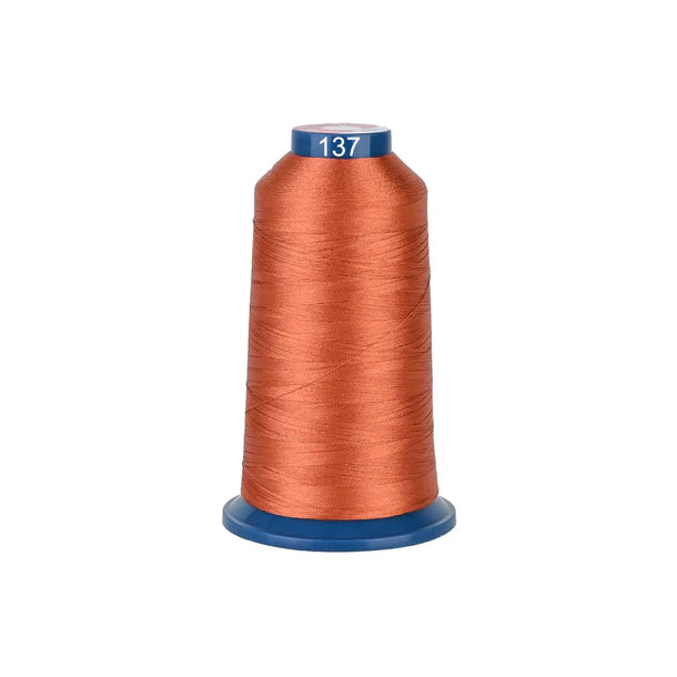 Bobine de fil à broder en polyester de la marque Consommables Broderie, 100 couleurs, 4000 mètres pour machine à broder