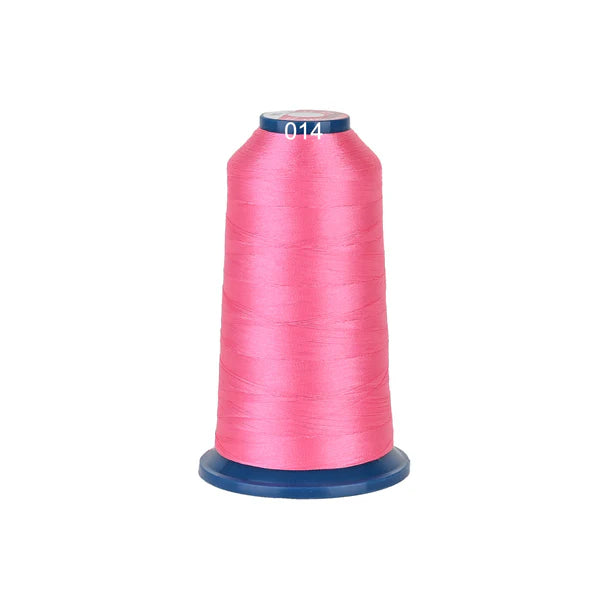 Fil à broder polyester Consommables Broderie, bobine de 4000m avec 100 couleurs pour machine à coudre et broderie.