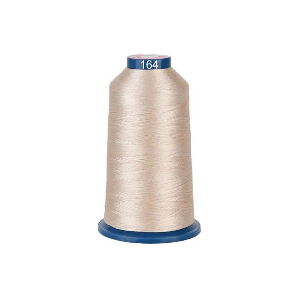 Bobine de fil à broder Consommables Broderie avec 100 couleurs, fil polyester brillant pour machine à broder, 4000m