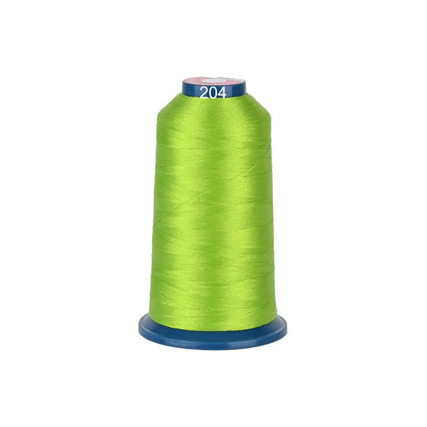 Fil à broder Consommables Broderie, bobine de 4000m avec 100 couleurs de fil polyester brillant pour machine à broder.