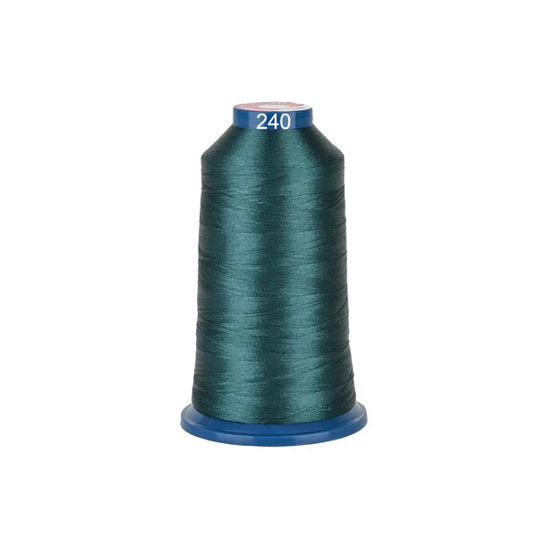 Fil à broder polyester Consommables Broderie, bobine de 4000m avec 100 couleurs pour machine à broder.