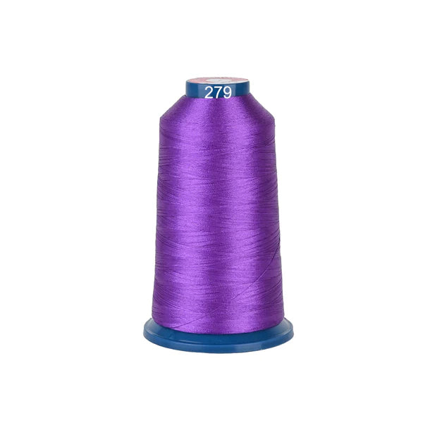 Fil à broder polyester de la marque Consommables Broderie, bobine avec 100 couleurs, 4000m de fil brillant pour machine à broder
