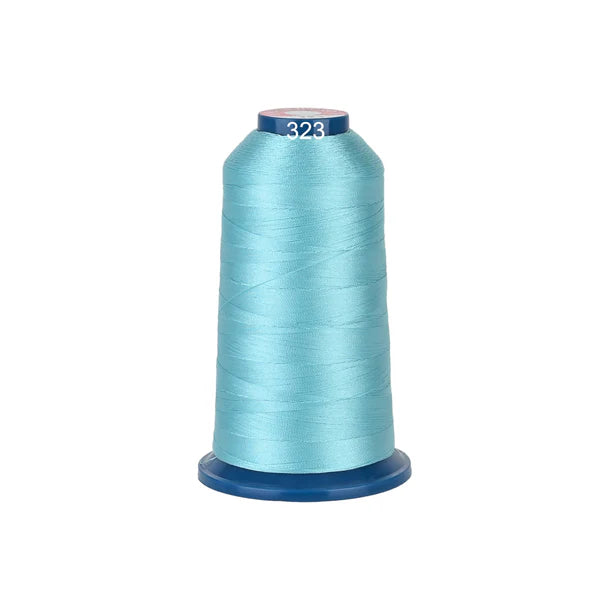 Fil à broder Consommables Broderie, bobine de polyester haute brillance, 100 couleurs, 4000m pour machine à broder.