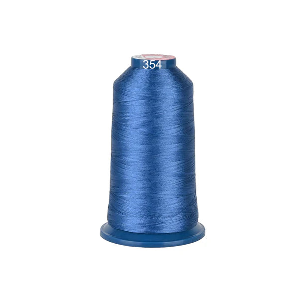 Fil à broder Consommables Broderie, bobine de 4000m avec 100 couleurs, fil polyester brillant pour machine à broder.