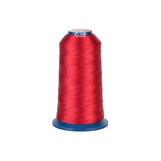 Bobines de fil à broder Consommables Broderie, 100 couleurs, polyester brillant pour machine à broder, 4000m.