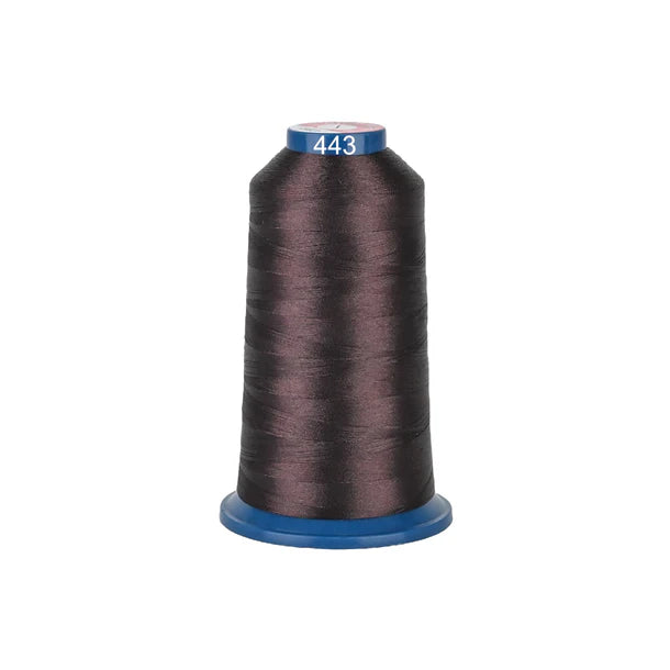 Fil à broder Consommables Broderie, bobine de 4000m avec 100 couleurs, polyester brillant pour machine à broder.