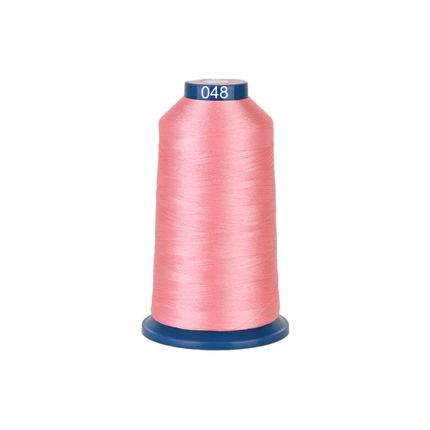 Fil à broder polyester de la marque Consommables Broderie, bobine avec 100 couleurs, 4000m pour machine à broder.