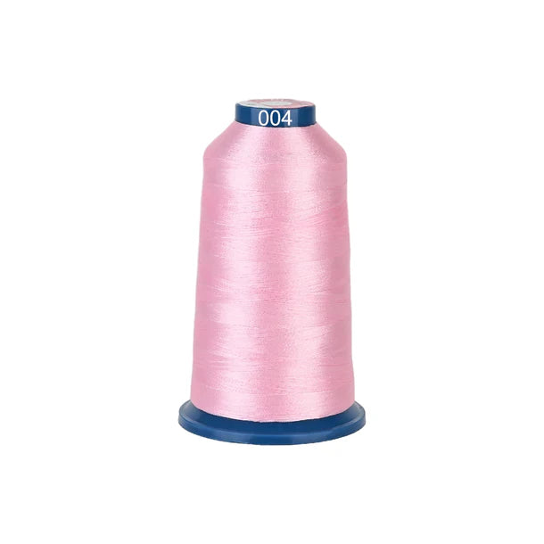 Bobine de fil à broder Consommables Broderie, 100 couleurs, 4000m, polyester brillant pour machine à broder.