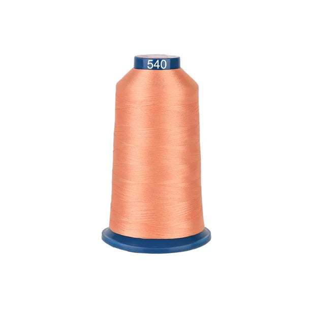 Bobine de fil à broder Consommables Broderie, 100 couleurs, polyester brillant pour machine à broder, 4000 mètres.