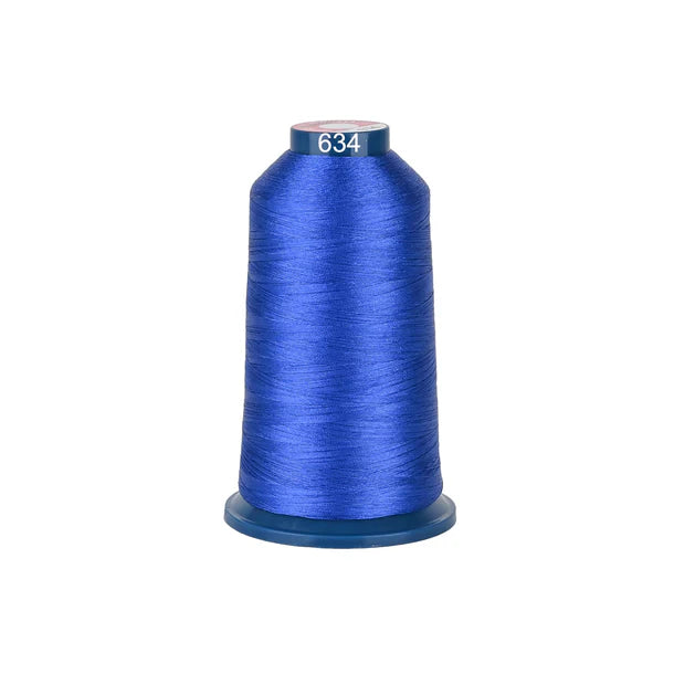 Bobine de fil à broder polyester Consommables Broderie, 100 couleurs, 4000m, haute brillance, pour machine à broder.
