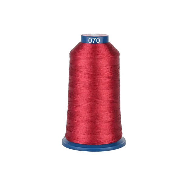 Bobine de fil à broder Consommables Broderie, 100 couleurs, polyester brillant pour machine à broder, 4000m.