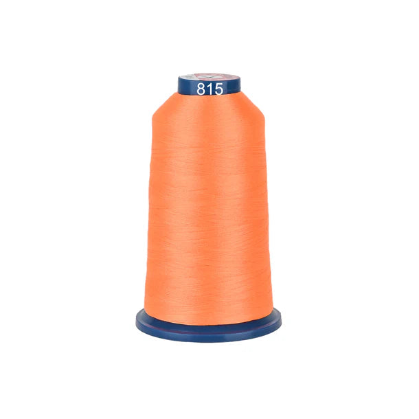 Bobine de fil à broder en polyester Consommables Broderie, 100 couleurs, 4000m, haute brillance pour machine à broder.