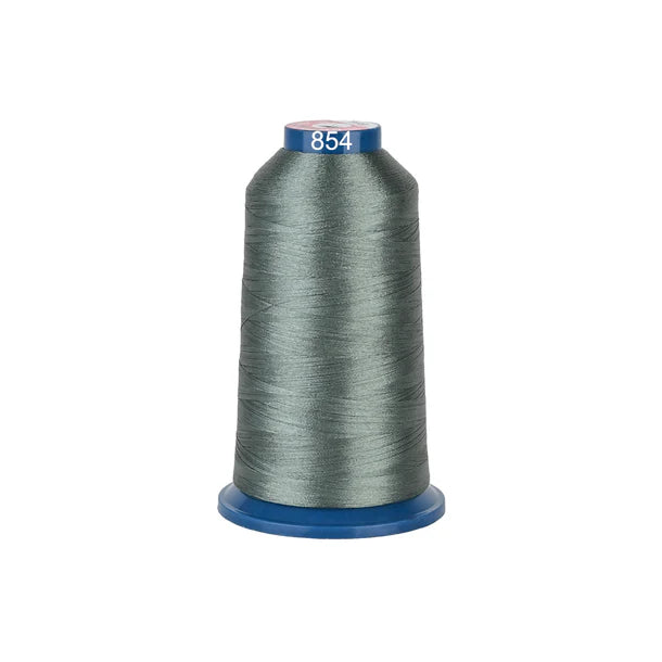 Bobine de fil à broder Consommables Broderie, 100 couleurs, 4000m de fil polyester brillant pour machine à broder